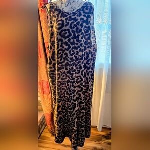 Leopard Print Overalls